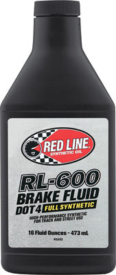 RED LINE DOT 4 BRAKE FLUID 16OZ PART# 90402
