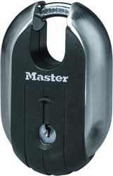MASTER LOCK TITANIUM KEYED PADLOCK PART# 185D NEW