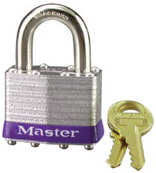 MASTER LOCK LAMINATED STEEL PADLOCK 1.75 PART# 1D NEW