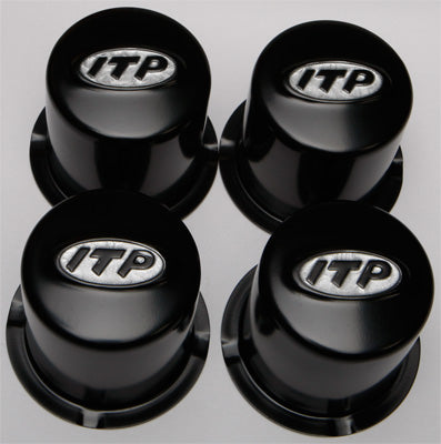 ITP STEEL 4/110 BLACK CAP 4 PACK SM130BBX