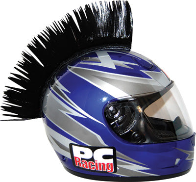 PCRACING HELMET MOHAWK (BLACK) PART# PCHMBLACK
