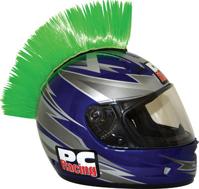 PCRACING HELMET MOHAWK (GREEN) PART# PCHMGREEN