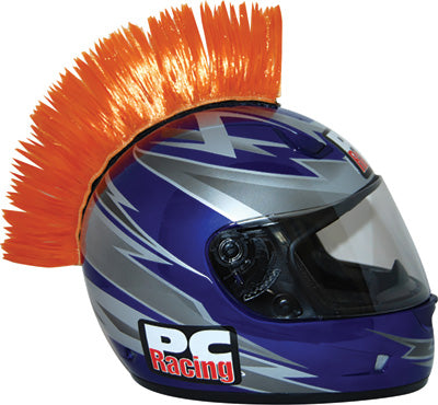 PCRACING HELMET MOHAWK (ORANGE) PART# PCHMORANGE