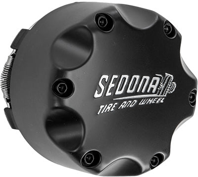 SEDONA WHEEL CAP TALL BLACK FITS YAMAHA VIKING CPS-B110-T