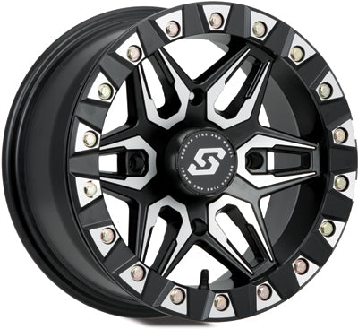 SEDONA Split 6 Beadlock 14X10 4/115 5+5 PART NUMBER A72M41015-55S
