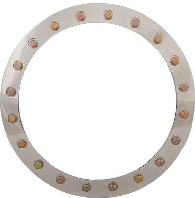 SEDONA BEADLOCK RING 14 IN POLISHED PART# RBL-A14-OUTER-ALUM