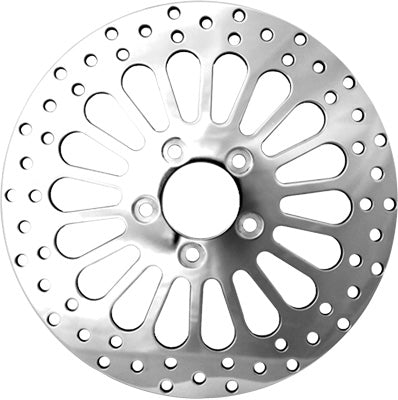HARDDRIVE SPOKER ROTOR REAR POLISHED 11.5 PART# 043-044 NEW