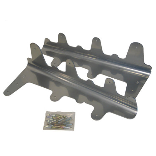 SPI-SPORT PART SPI FISH BONE TUNNEL SUPPORTS - NATURAL ALUMINUM SM-04076