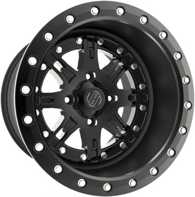 HIPER DESERT RAT WHEEL BLACK #1410-PDRBK-55-SBL-BK