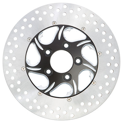 HARDDRIVE BRAKE ROTOR FRONT-RIGHT FLOW BLACK 11.5 2/PC PART# F2120AFR115-2P NEW