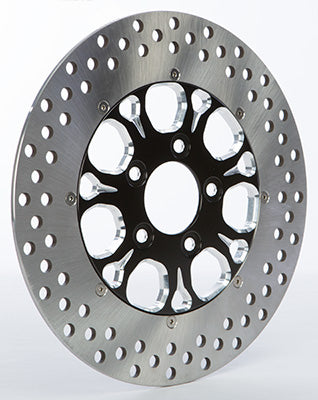 HARDDRIVE BRAKE ROTOR REAR REVOLVER BLACK 11.5 2/PC PART# F2122ARU115-2P NEW