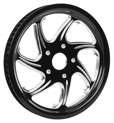 HARDDRIVE CUSTOM PULLEY FLOW BLACK 70TX1-1/8 PART# F2120A70NU NEW