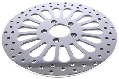 HARDDRIVE SPOKER ROTOR FRONT POLISHED 11.8 PART# 043-043-8 NEW