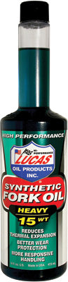 LUCAS SYNTHETIC FORK OIL 15WT 16OZ PART# 10773