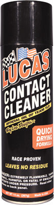 LUCAS CONTACT CLEANER 14OZ PART# 10799