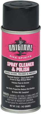 BIKE SPIRITS SPRAY CLEANER & POLISH 5 OZ 1039696