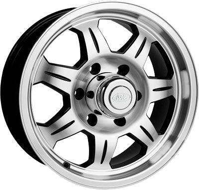AWC 870 SER ALUM WHEEL 15"X6" 6 ON 5.5 PART# 870-56060
