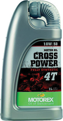 MOTOREX CROSS POWER 4T 10W50 (1 LITER) PART# 102255