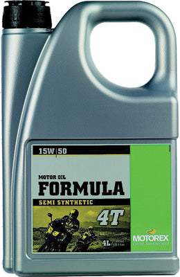 MOTOREX FORMULA 4T 15W50 (4 LITERS) PART# 102316