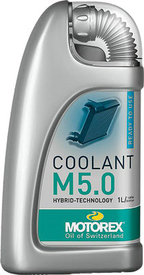 MOTOREX COOLANT M5.0 READY TO USE (1 LITER) PART# 102395