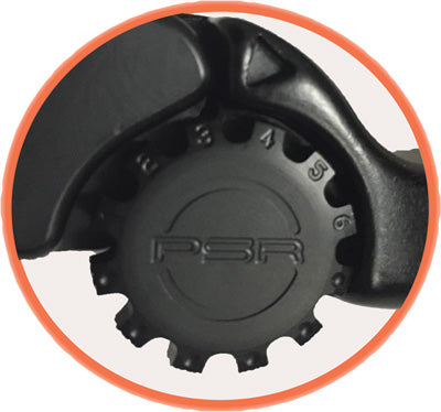 PSR ANTHEM ADJUSTABLE LEVER SET BLACK 12-00651-22