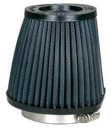 K N SINGLE FLANGE RACING FLAME ARR ESTOR (BLACK) 59-2040RK