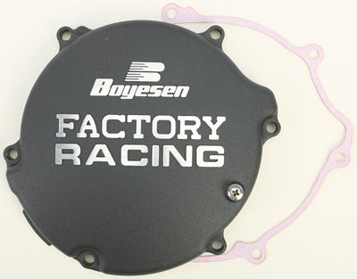 BOYESEN M/C CLUTCH COVER KX125 94-02 BLACK PART# CC-11B NEW