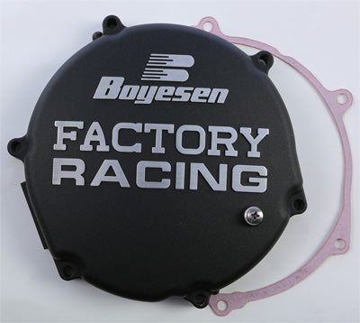 BOYESEN M/C CLUTCH COVER KX250 03-04 BLACK PART# CC-12AB NEW