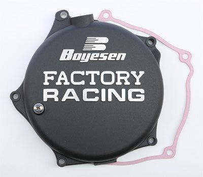 BOYESEN FACTORY RACING CLUTCH COVER BLACK PART NUMBER CC-17B