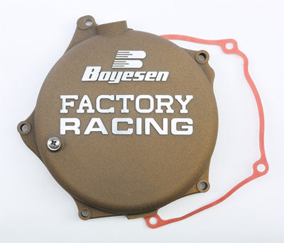 BOYESEN M/C CLUTCH CVR KX/RMZ250 04-05MAGNESIUM PART# CC-17M NEW