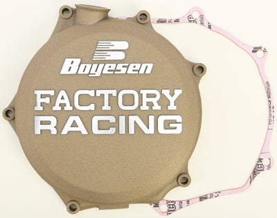BOYESEN FACTORY RACING CLUTCH COVER MAGNESIUM PART NUMBER CC-27AM