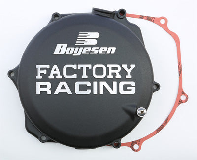 BOYESEN FACTORY RACING CLUTCH COVER BLACK PART NUMBER CC-26AB