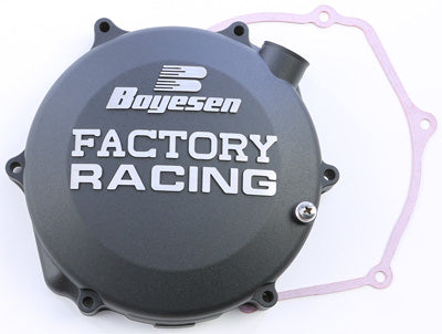 BOYESEN FACTORY RACING CLUTCH COVER BLACK PART NUMBER CC-26B