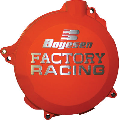 BOYESEN 2006-2015 KTM 85 SX (17/14) FACTORY RACING CLUTCH COVER (ORANGE) CC-46O
