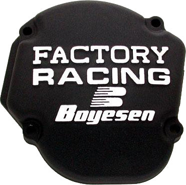 BOYESEN FACTORY RACING IGNITION COVER BLACK SC-02AB