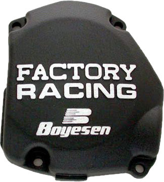 BOYESEN Factory Racing Ignition Cover Black PART NUMBER SC-21CB