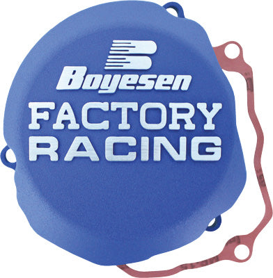 BOYESEN FACTORY RACING IGNITION COVER BLUE SC-30L