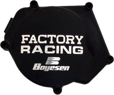 BOYESEN Factory Racing Ignition Cover Black PART NUMBER SC-32AB