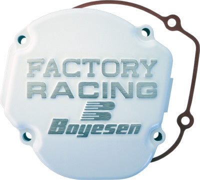 BOYESEN FACTORY RACING IGNITION COVER WHITE SC-46W