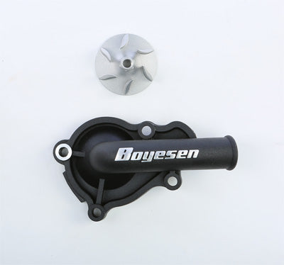 BOYESEN HY-FLO WATER PUMP COVER IMPELLER KIT (BLACK) PART# WPK-06B NEW