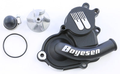BOYESEN Waterpump Cover & Impeller Kit Black PART NUMBER WPK-26AB