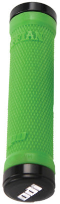 ODI RUFFIAN LOCK ON GRIPS - NO FLA NGE 130MM (GREEN) D30RFLG-B