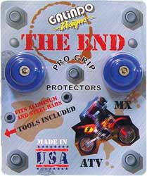 GALINDO THE END PRO GRIP PROTECTORS (B LUE) PART# GA-THE END-003