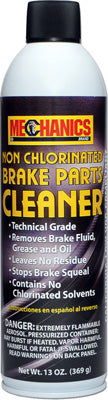 MECHANICS NON CHLORINATED BRAKE PARTS CLEANER 14 OZ PART# 50283MB