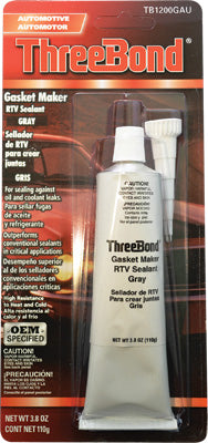 THREEBOND GASKET MAKER RTV SEALANT GREY 3.8OZ PART# 1200GAU3Z