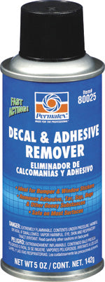 PERMATEX DECAL & ADHESIVE REMOVER 5OZ PART# 80025