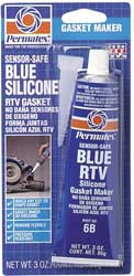 PERMATEX BLUE RTV SILICONE 3OZ PART# 80022