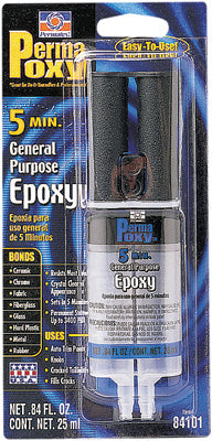 PERMATEX 5 MIN. GENERAL PURPOSE EPOXY 0.84 OZ PART# 84101