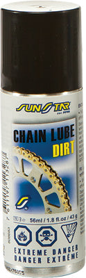 SUNSTAR CHAIN LUBE DIRT 56ML PART# SSLUBE-56MX