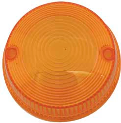 CHRIS PRODUCTS TURN SIGNAL LENS (AMBER) PART# DK1A NEW